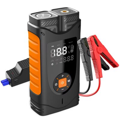 Car Portable Tire Inflator Air Compressor 0-150 PSI Cordless Air Pump 8000mAh 10000mAh 12000mAh