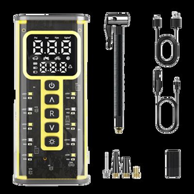 Digital Car Emergency Tire Inflator With Jump Starter Air Pump ADV Portable Tire Inflators 150PSI