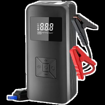 7200mAh Automobile Jump Starters Intelligent Portable Jump Starter With Air Compressor