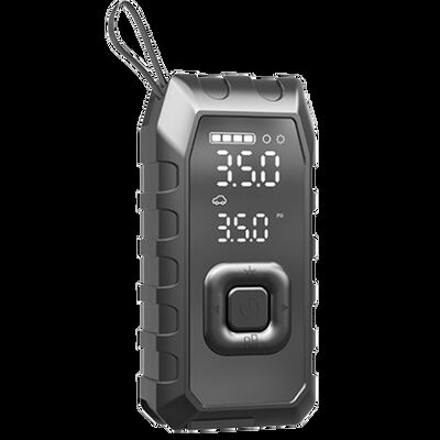 6000 MAh ABS Portable Jump Starter With Tyre Inflator 0-150PSI Car Air Compressor For Road Bike