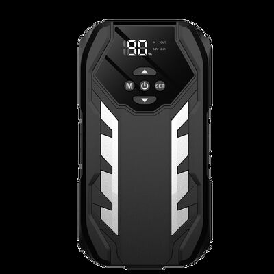 8000mAh 12V  Tire Inflator Outdoor Car Battery Jump Starter Pack Air Compressor Tire Inflation Car Jump Starter Kit