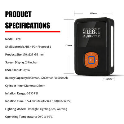 3 In One Multifunctional Jump Starter 12V 8000mAh 12000mAh 16000mAh Emergency Car Charger Jump Starter