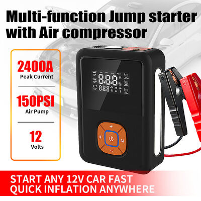 3 In One Multifunctional Jump Starter 12V 8000mAh 12000mAh 16000mAh Emergency Car Charger Jump Starter