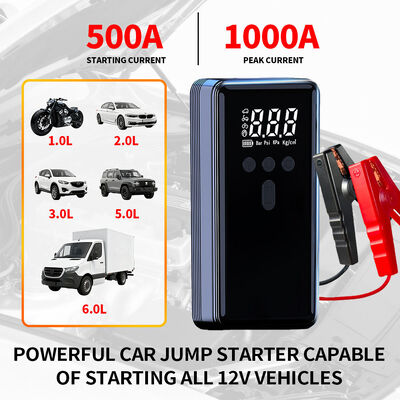 Portable Car Charger Jump Starter  6000mAh 8000mAh 10000mAh 12000mAh  emergency car battery charger portable car jump starter Vehicle emergency power supply