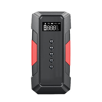 8000mAh Car Multi Functional Jump Starter 12V Car Emergency Start Power Supply With Air Compressor