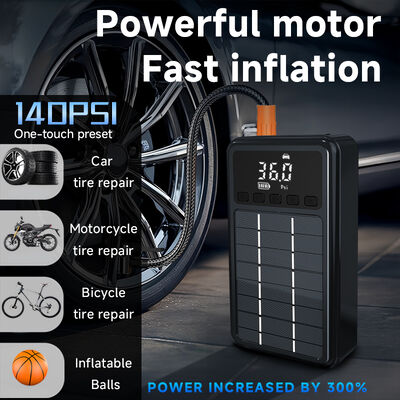 Car 24V Battery Jump Starter Emergency Lithium Battery Booster 150PS Air Compressor For Car Tires