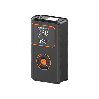 Car Battery Booster Jump Starter 12V Portable Tire Inflator 4 In 1 6000mAh Emergency Jump Starter Air Pump