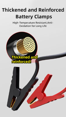 6000mAh - 24000mAh Battery Tire Inflator & Jump Starter With LED Flashlight SOS Light Battery Operated