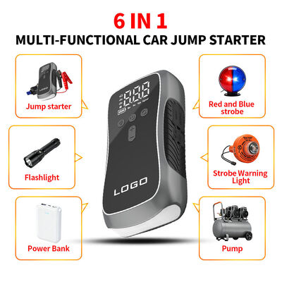 Multi Function Car Emergency Jump Starter 8000mAh 10000mAh 12000mAh 12V Vehicle Battery Jump Starter