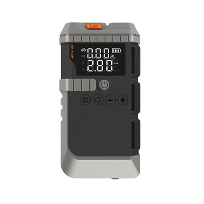 Portable Battery 8000mAh Jump Starter With Air Compressor Type C Car Battery Jump Box Battery Tyre Inflator