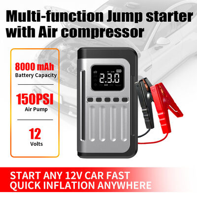 Portable Car Emergency Battery Jump Starter Power Bank 8000mAh Battery Charger Jump Box