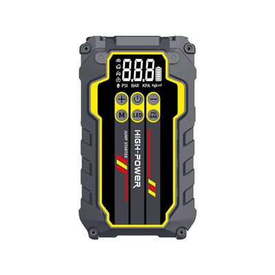 Emergency Car 12 Volt Battery Jump Starter With Air Pump Compressor 150PSI Tire Inflator Jump Starter Booster Pack
