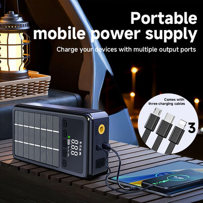 24V Battery Jump Starter Lithium Battery Booster Auto Mobile Battery Jump Starter Portable Air Compressor