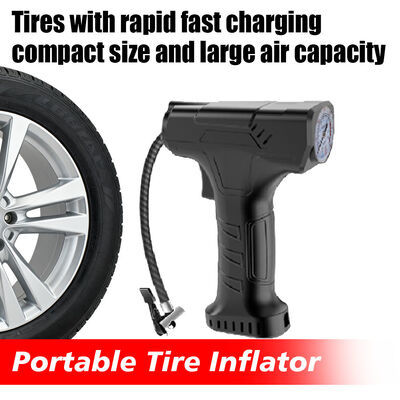 Air Pump ADV Portable Tire Inflator Air Compressor Electric Car Tire Inflator With Auto Shut Off LED Light
