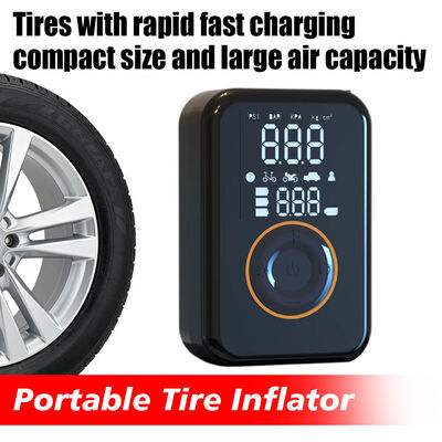 Emergency Car Battery Jump Starter  With LED / SOS Light Smart Tire Inflators Wireless 0 - 150PSI Air Compressor For Tires