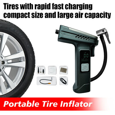 ABS+PC ADV Tire Inflator Portable Digital Air Compressor 150PSI Electric Tire Pump For Car Motorcycle Bike