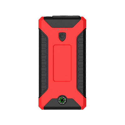 Multifunctional Auto Emergency Jump Starter 300A - 600A Gasoline Diesel Emergency Car Starter Pack  Digital Portable Emergency Car Battery Jump Starter with LED Light, Warning Light & SOS Integration