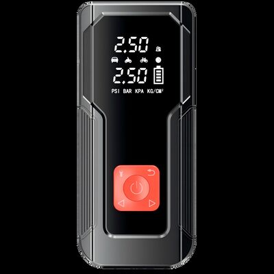 Smart 6000mAh Car Jump Starter with 150 PSI Tire Inflator and LED Flashlight Portable Power Bank