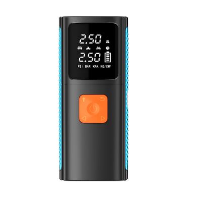 Smart Portable Rechargeable Car Jump Starter with 150PSI Max Tire Inflator and 6400mAh Multifunction Power Bank