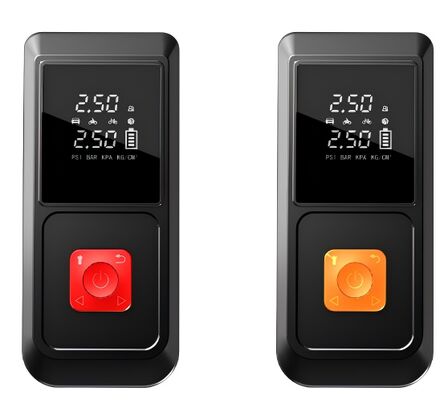 Portable Car Jump Starter with 6400mAh Battery Capacity 150 PSI Tire Inflator and LED Flashlight with SOS