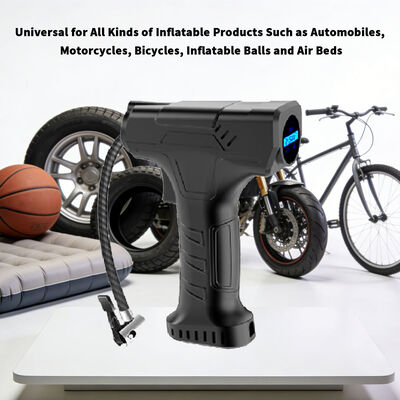 Multi-Purpose Cordless Air Pump for Car And Bicycle Tires with Emergency Indicator