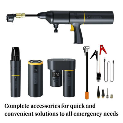 3-in-1 Function Emergency Kit with 10000mAh Battery and 1500A Peak Power Jump Starter