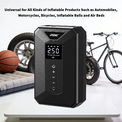 Compact Portable Tire Inflator with 150 PSI Auto Shut-Off and Type-C Charging for Efficient Inflation