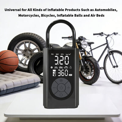 Smart Dual-Mode Portable Tire Inflator with Digital LCD Display and Preset Inflation Modes