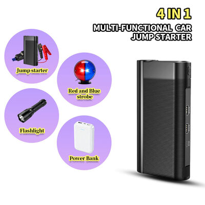 600A Peak Current 8000mAh Battery Car Jump Starter with 150 PSI Air Compressor and Power Bank