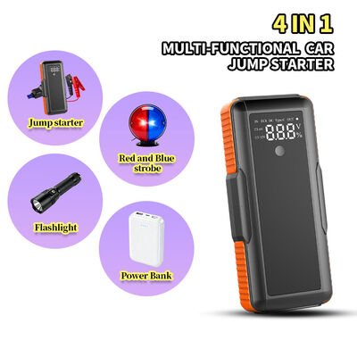 Low Temperature Resistant Non-Combustible Multi Functional Jump Starter with 1500A Peak Current for Emergency Vehicle Boosting
