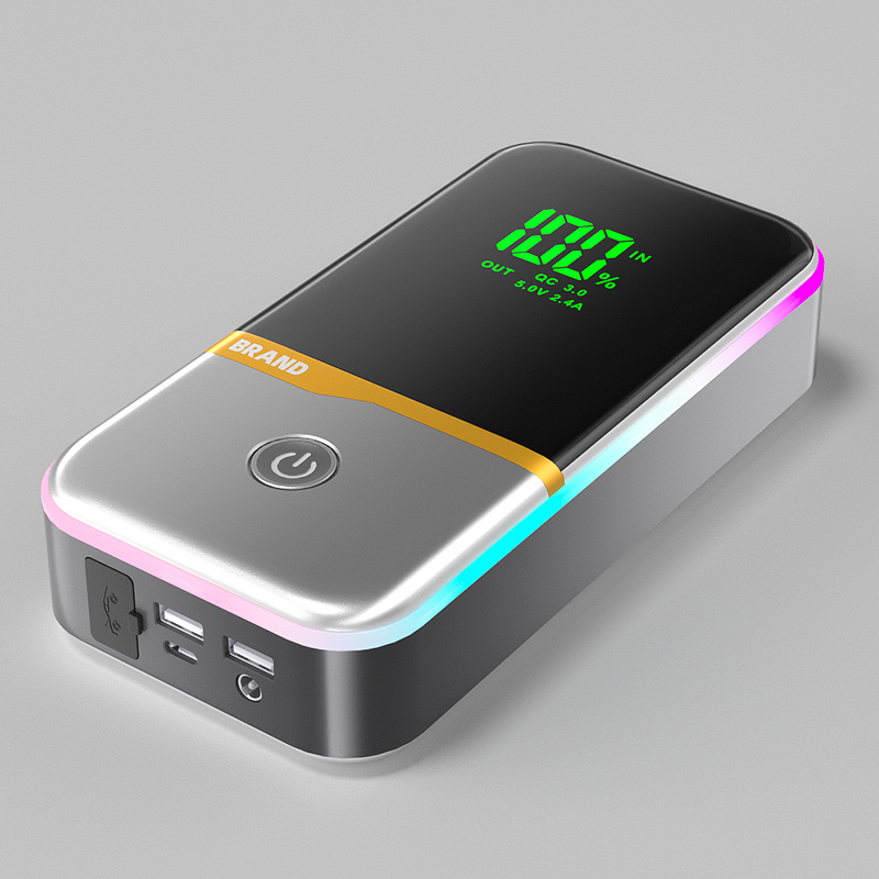 Smart Vehicle Battery Jump Starter 12V Car Battery Booster 150PSI Tire Inflator 3 Mode Emergency Flashlight