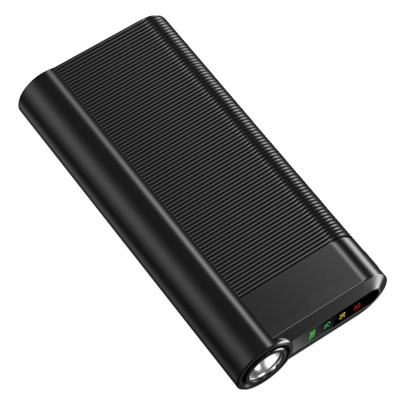 Digital Jump Starter & Tire Inflator 6000mAh - 8000mAh High Rate Polymer Battery 6.0L 15+ Starts