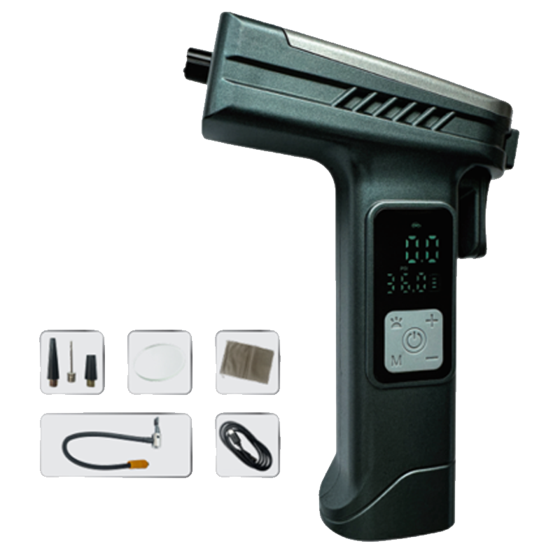 ABS+PC ADV Tire Inflator Portable Digital Air Compressor 150PSI Electric Tire Pump For Car Motorcycle Bike