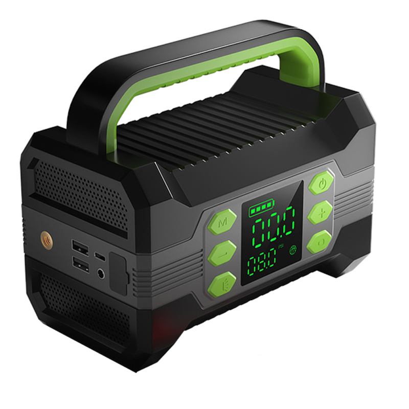 Digital Multi Functional Jump Starter Car Battery Charger Air Compressor Tire Inflator 150PSI With Flashlight