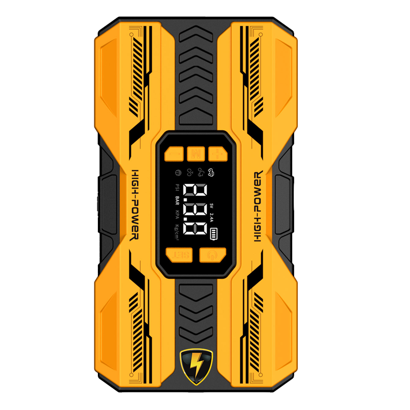 8000mAh Automobile Jump Starters Auto Shut Off Power Bank Motorcycle Tire Inflators Jump Starter