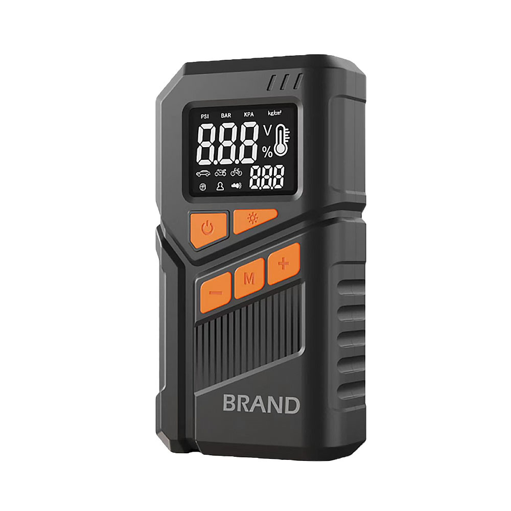 12V Portable Lithium Car Battery Jump Starter Power Pack With USB Charging LED Emergency Light