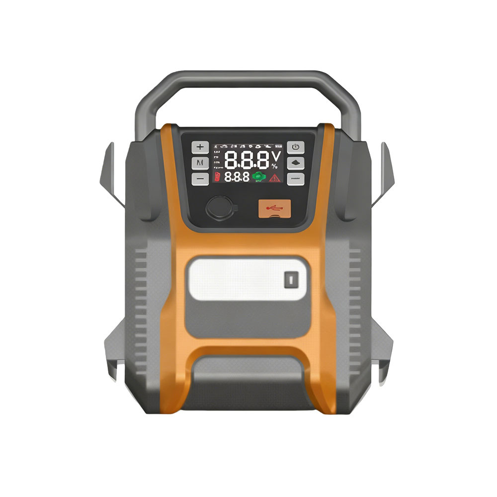 Portable car jump starter Air Pump Tire Inflator 53600mAh Digital 150PSI Electric Tire Pump For Car Motorcycle Bike