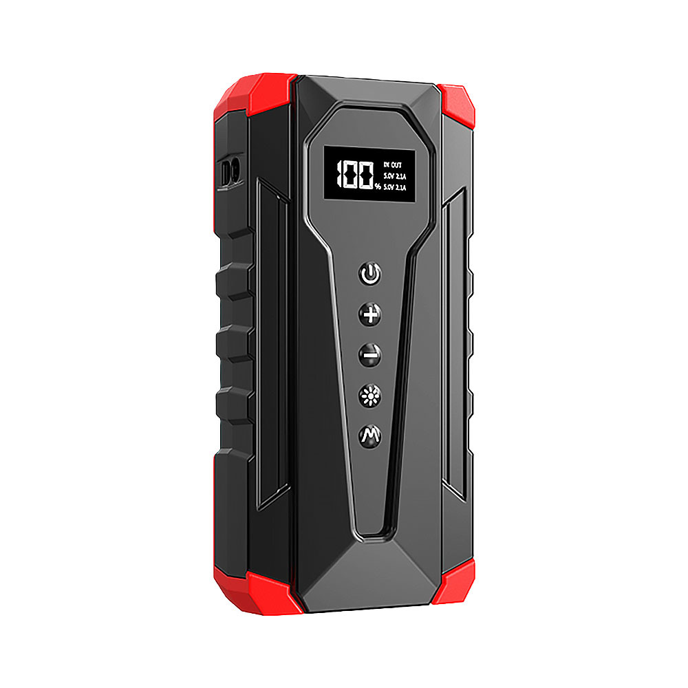 12000mAh Battery Jump Starter With Air Compressor 12 Volt Battery Jump Box Auto Battery Booster Tire Inflator