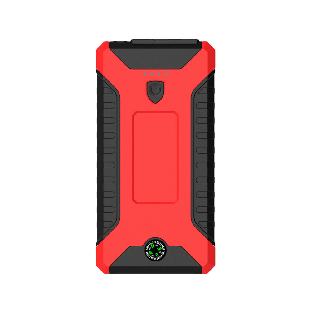 Multifunctional Auto Emergency Jump Starter 300A - 600A Gasoline Diesel Emergency Car Starter Pack  Digital Portable Emergency Car Battery Jump Starter with LED Light, Warning Light & SOS Integration