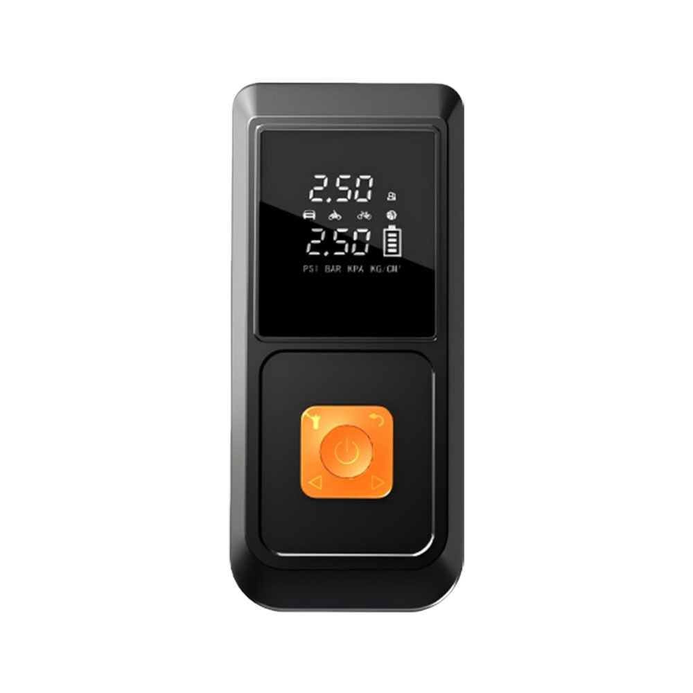 Portable Car Jump Starter with 6400mAh Battery Capacity 150 PSI Tire Inflator and LED Flashlight with SOS