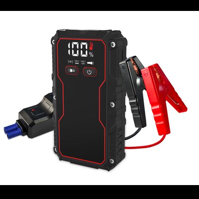 Smart Multi Functional Jump Starter 8000mAh 10000mAh 12V 150PSI Tire Inflator Emergency Vehicle Jump Starter