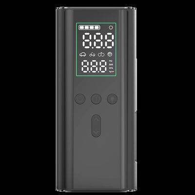 Digital Automobile Emergency Power Supply 6000mAh Portable Tire Inflators 0-150PSI With SOS Light