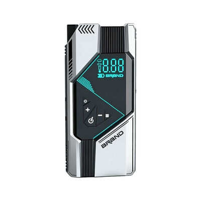 Smart Digital Portable 1000A Peak Current Jump Starter i 150 PSI Max Pressure Tire Inflator z akumulatorem 6400mAh