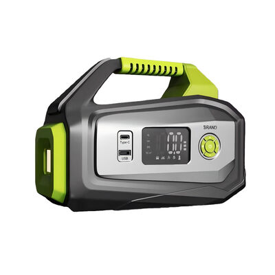 12000mAh Car Jump Starter with 150 PSI Tire Inflator and LED Light for Emergency Power