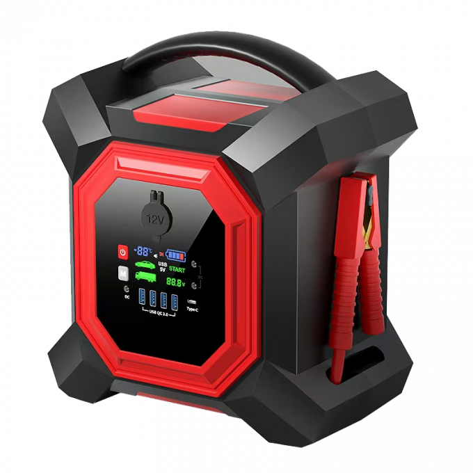 24V Truck Jump Starter 64000mAh Car Battery Booster Pack Portable Air ...